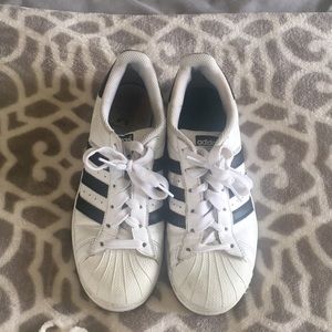 Adidas Superstars size 5